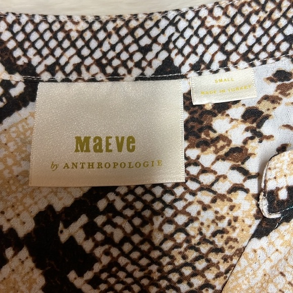 Maeve from Anthropologie like‎ new snakeskin patterned dress - Picture 4 of 5